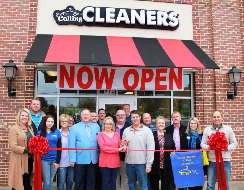 Collins Cleaners Grand Opening Grand opening of Collins Cleaners